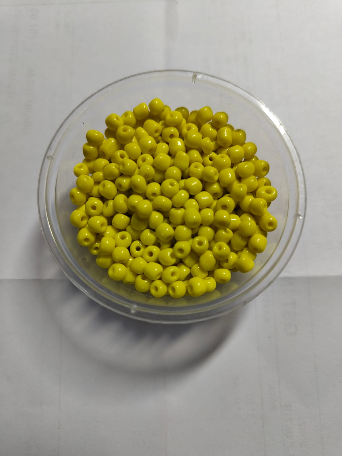 Sea Beads - Yellow color (50gm)